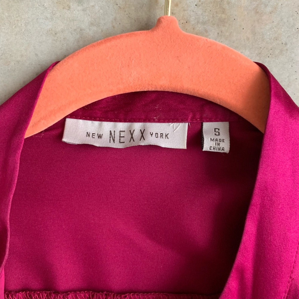 Silk Button Down - image 4